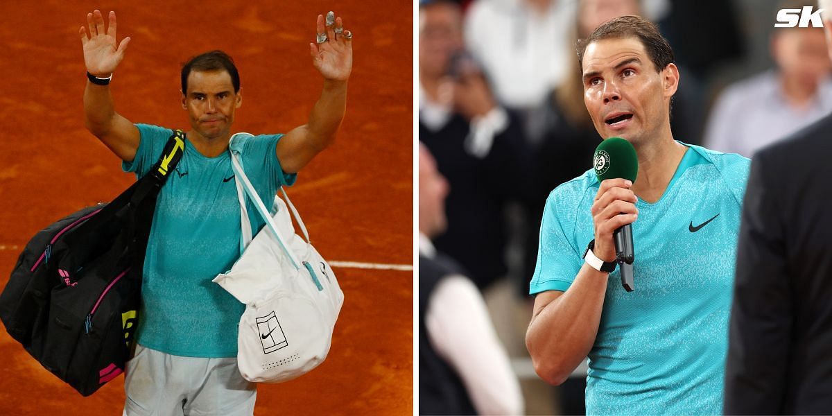 Emotional scenes as Rafael Nadal bids goodbye to French Open 2024 (Source: GETTY)