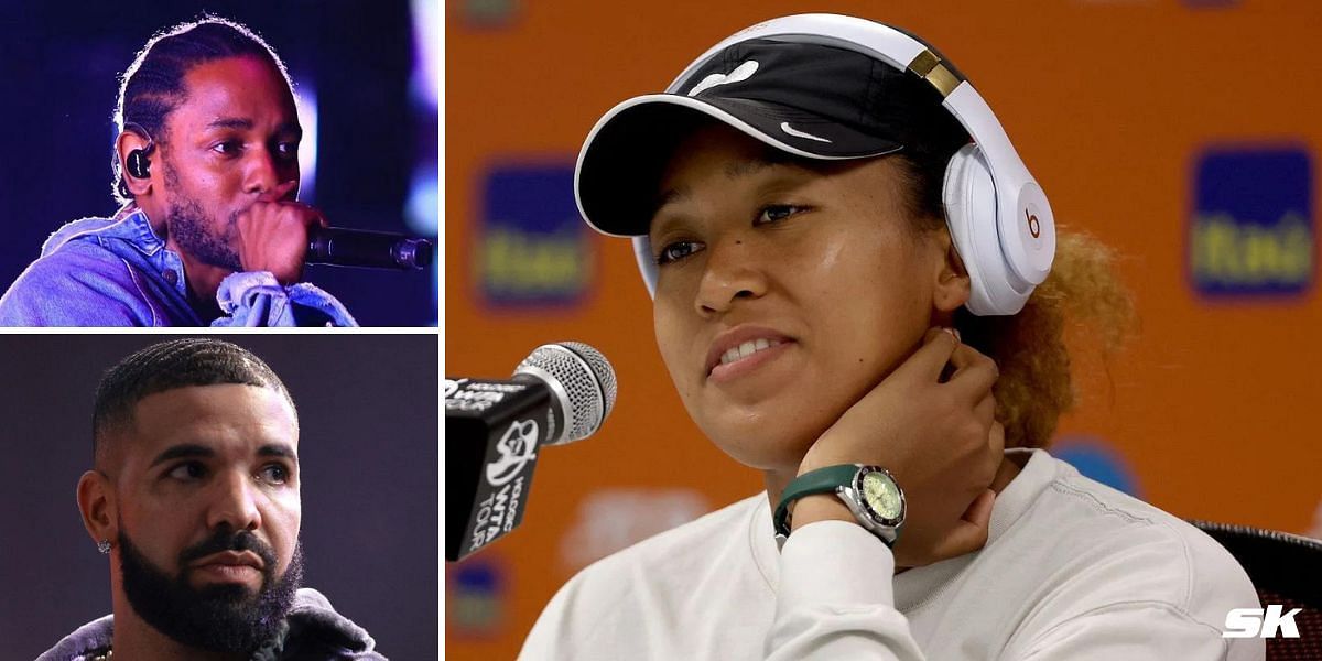 Naomi Osaka weighed in on the ongoing feud between Kendrick Lamar and Drake