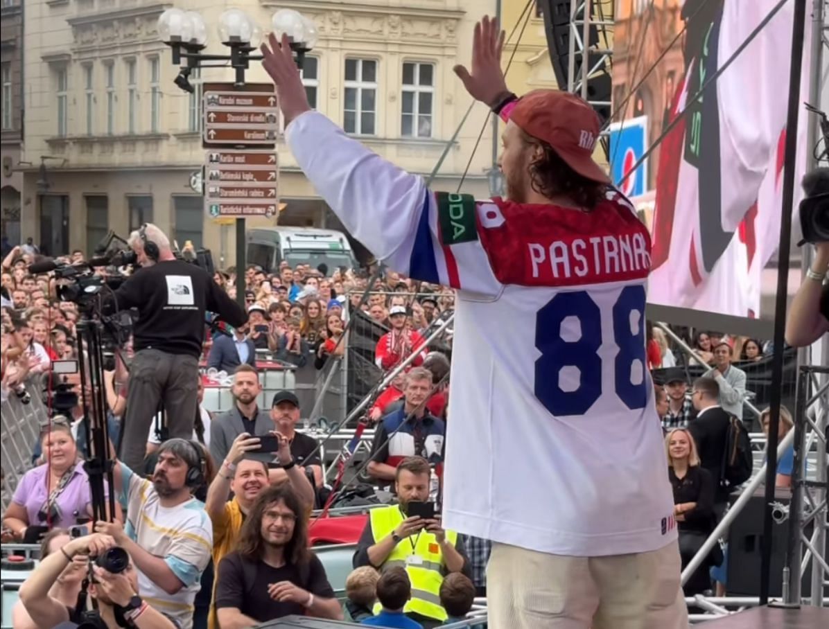 &quot;Will never do that with the Stanley Cup&quot;: Hockey fans react to David Pastrnak celebrating IIHF championship win with trophy beer chug