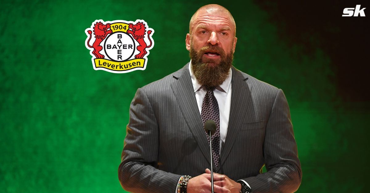 WWE superstar Triple H looks on