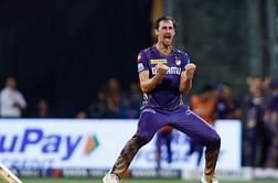 [Watch] Mitchell Starc roars in delight after taking the final wicket to help KKR beat MI in IPL 2024