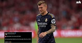 “Better than Xavi and Iniesta”, “He’ll be a coach soon” - Football world pays tribute to Toni Kroos as Real Madrid midfielder announces retirement