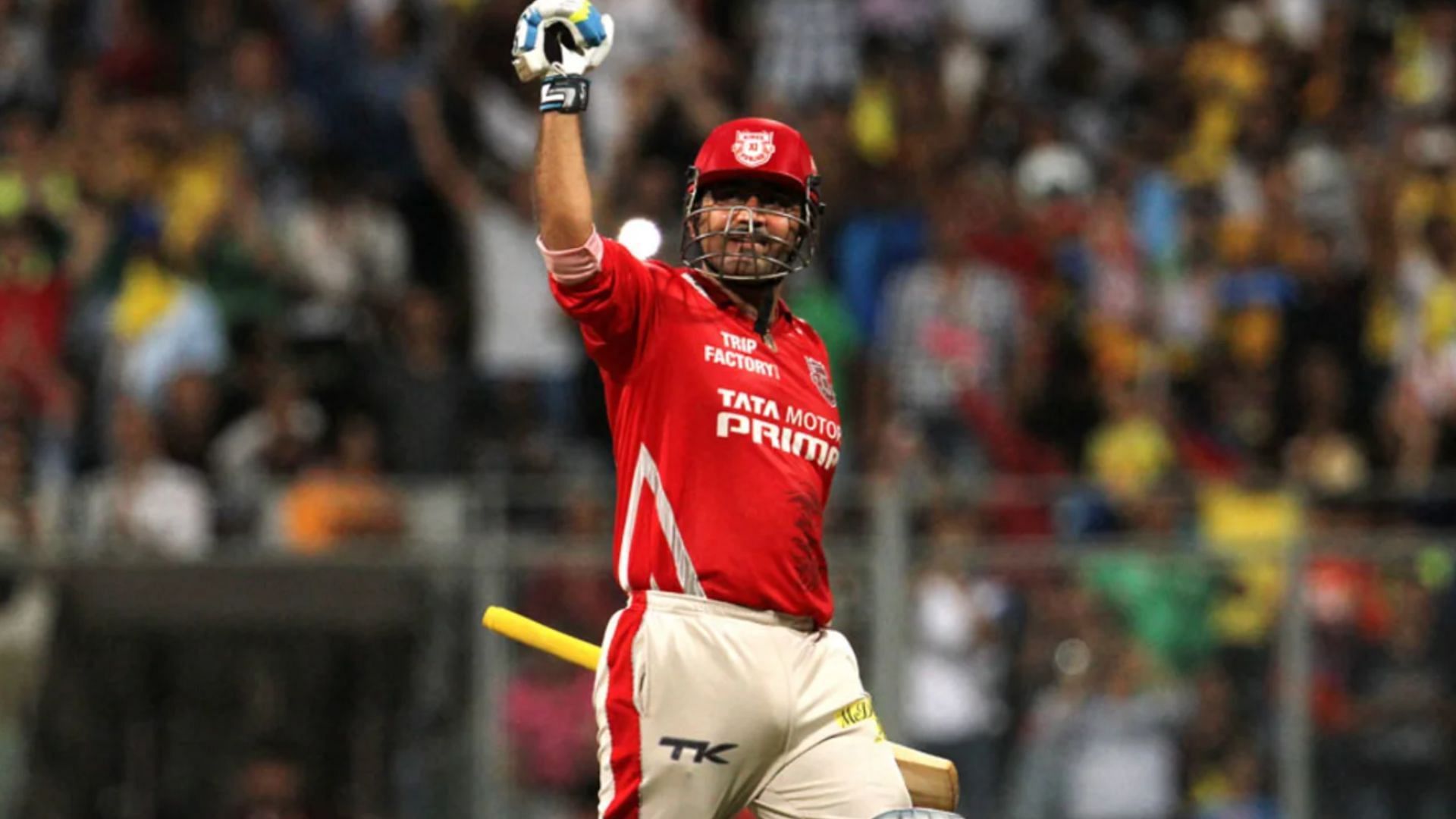 Virender Sehwag registered the best knock of 122 off 58 balls against CSK in 2014 (Image: BCCI/IPL)