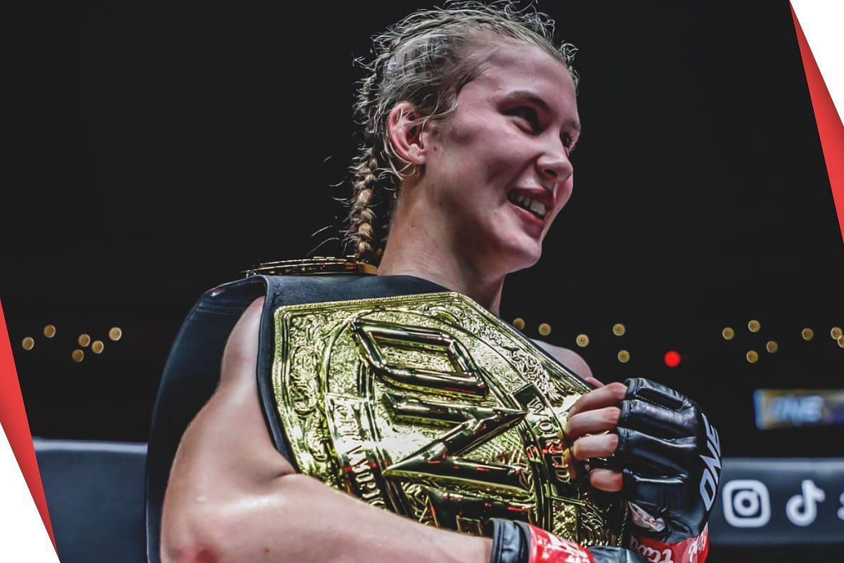 Smilla Sundell believes kickboxing is far easier than Muay Thai, -- Photo by ONE Championship