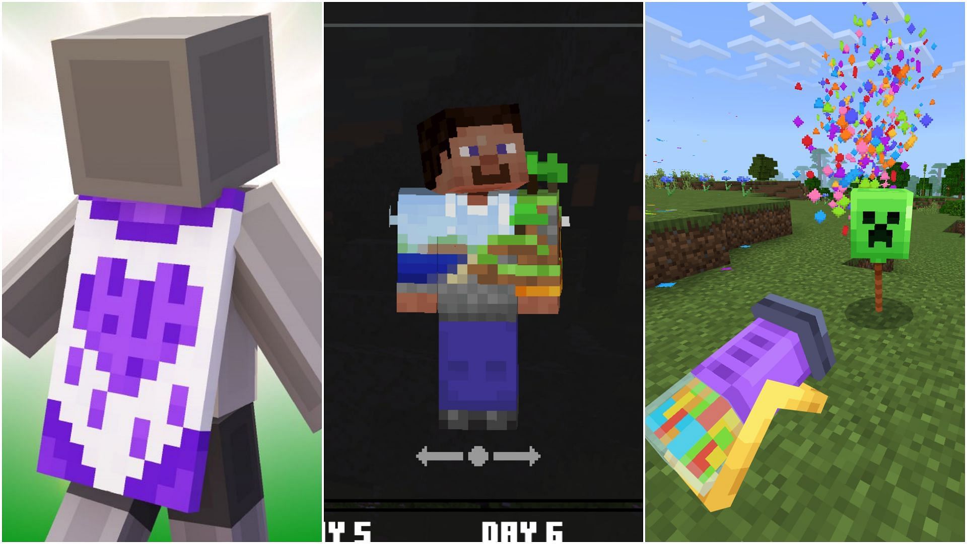 Minecraft Bedrock Edition has loads of extra features compared to Java Editions (Image via Mojang Studios)