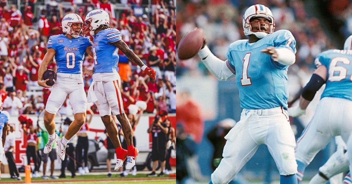 Houston Cougars, Houston Oilers