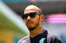 Mercedes driver Lewis Hamilton given 20-second post-race time penalty by FIA