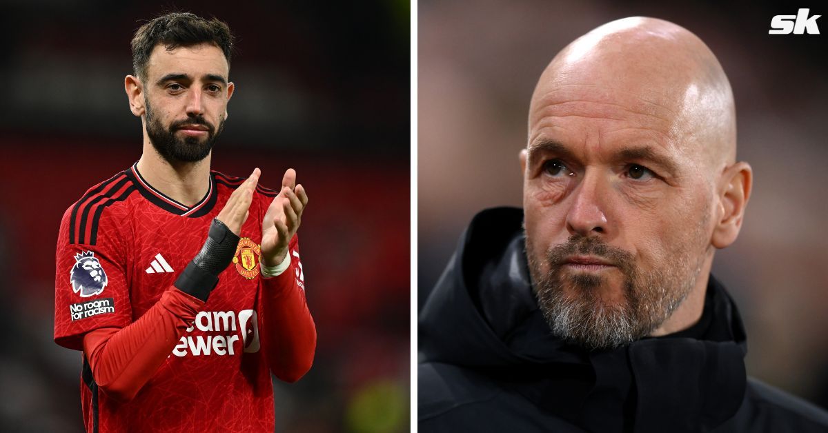 Manchester United captain Bruno Fernandes addresses Ten Hag