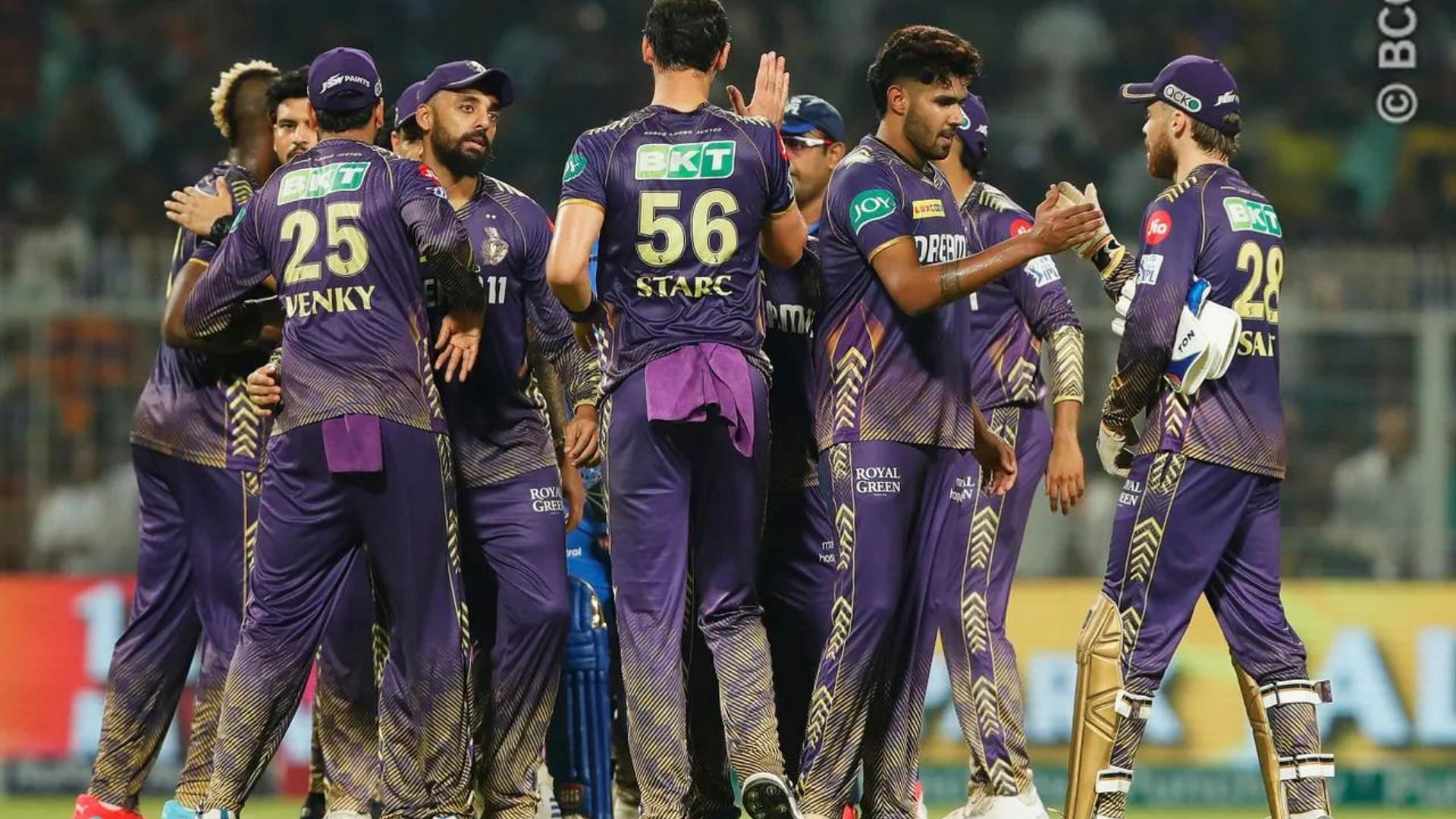 KKR became the first team to qualify for IPL 2024 playoffs (Image: BCCI/IPL)