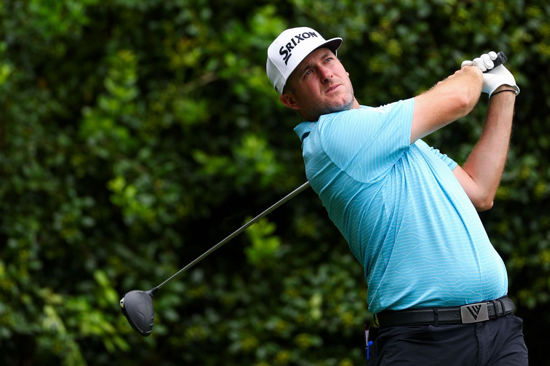 Taylor Pendrith during the Wells Fargo Championship, Round One