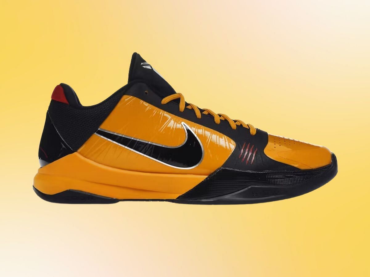 The Nike Kobe 5 Protro &quot;Bruce Lee&quot; (Image via StockX)