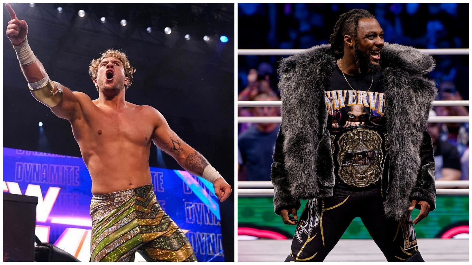 Will Ospreay and Swerve Strickland on AEW Dynamite