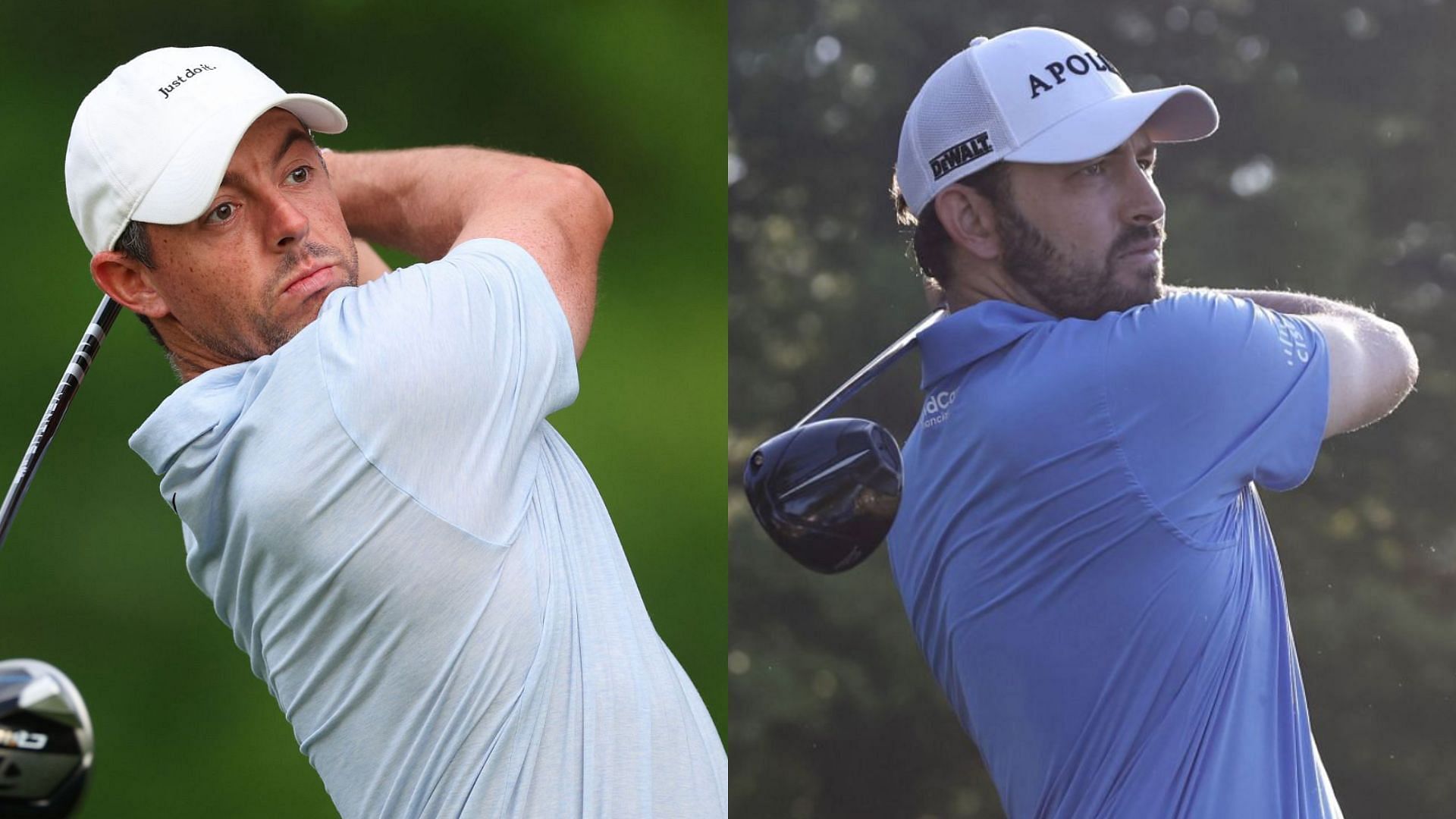 Rory McIlroy, Patrick Cantlay (Images via Getty)