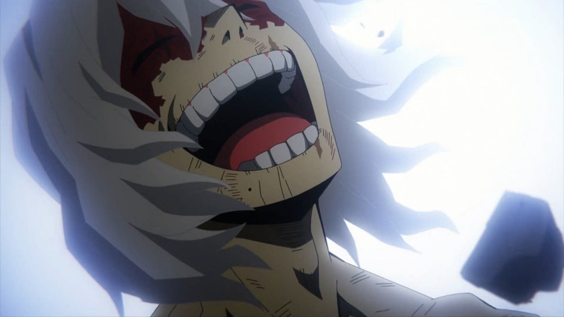 Tomura Shigaraki as seen in the anime (Image via Bones)