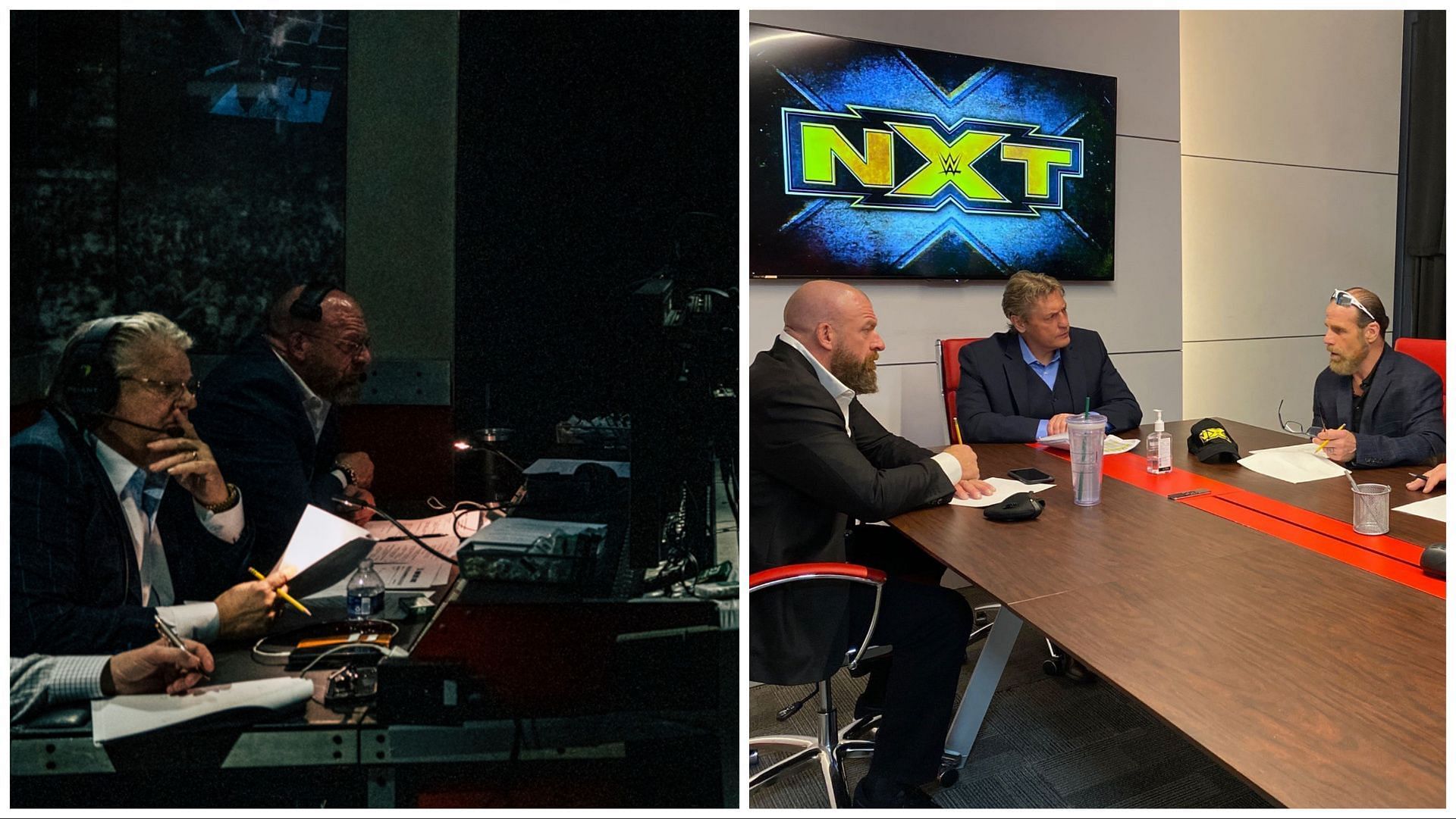 WWE officials make decisions for RAW and NXT