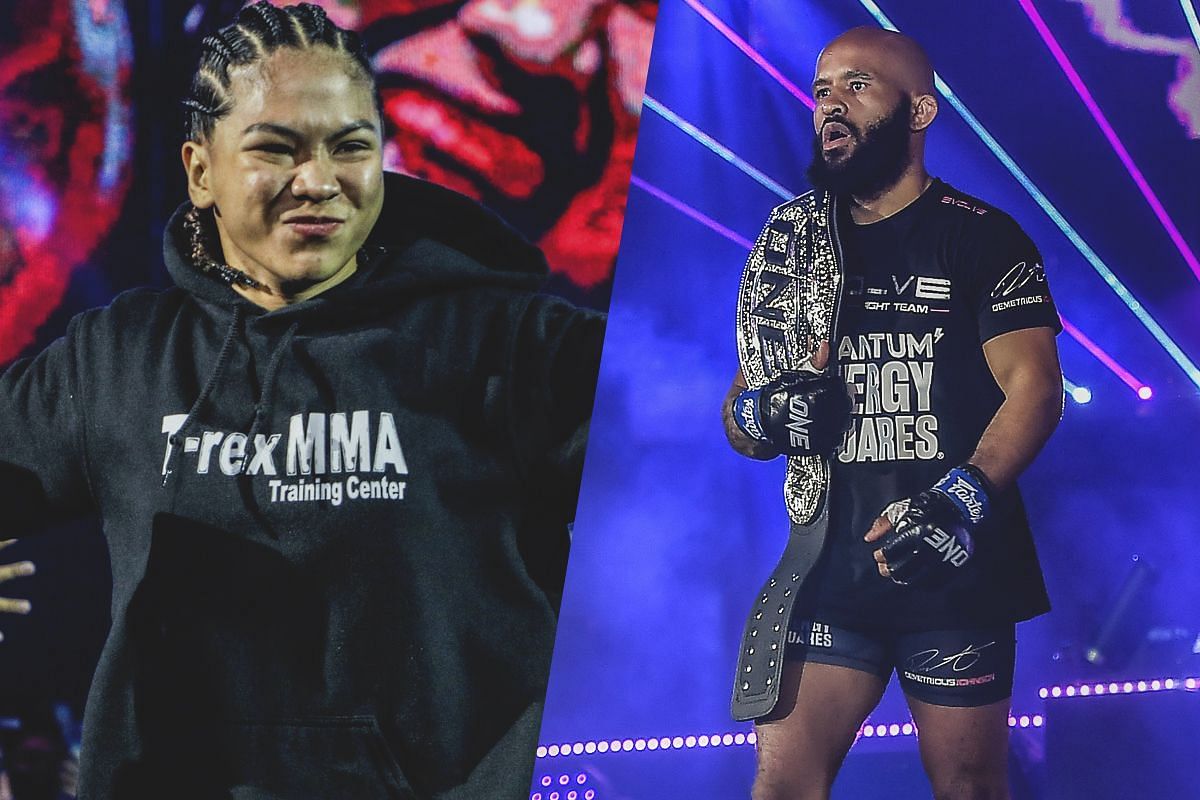 Denice Zamboanga names Demetrious Johnson as one of her all-time idols. -- Photo by ONE Championship