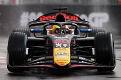WATCH: Red Bull junior narrowly evades disastrous collision during Formula 2 qualifying
