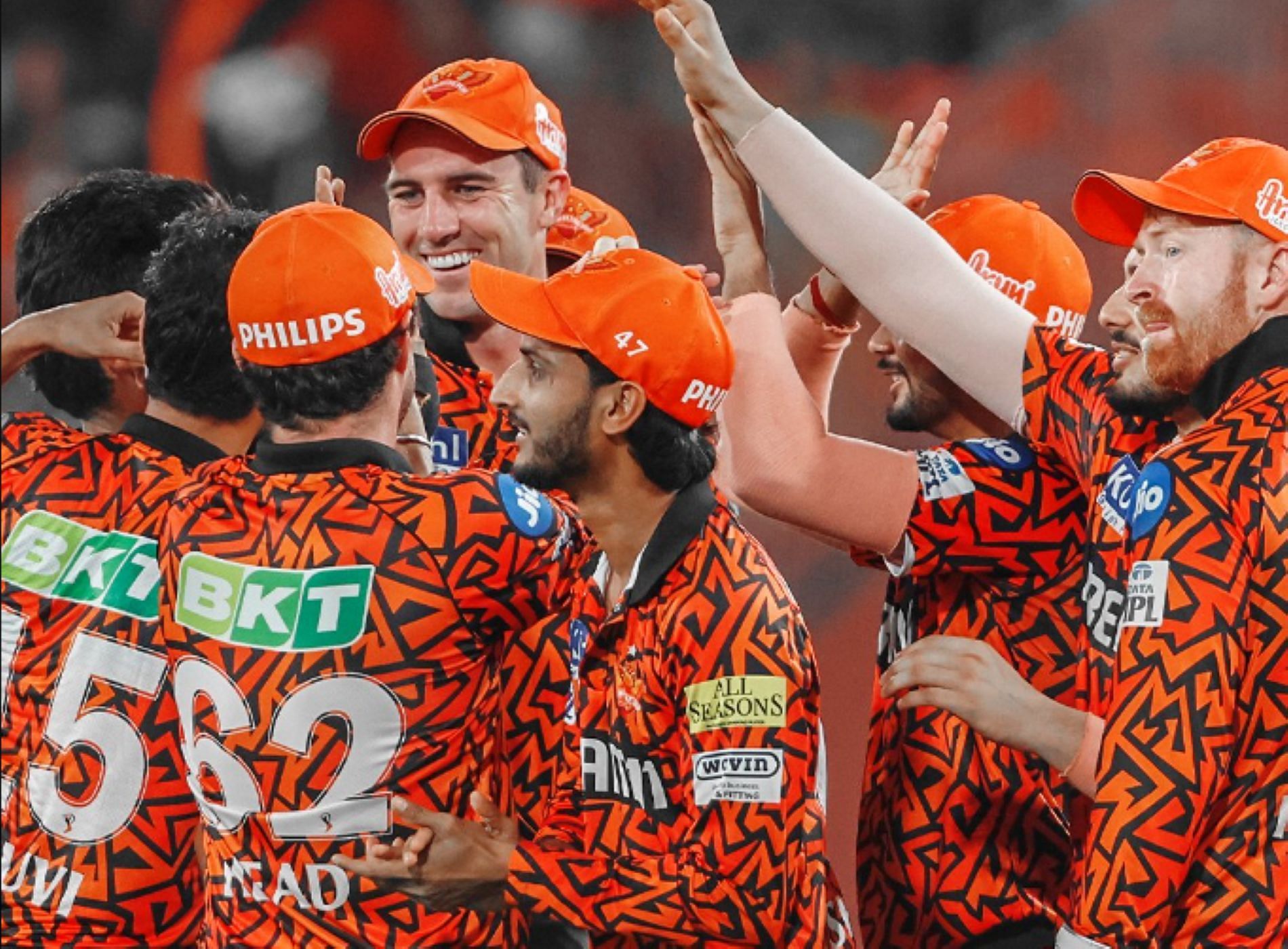 SRH qualified for the playoffs for the first time since 2020 [Credit: SRH Twitter handle]