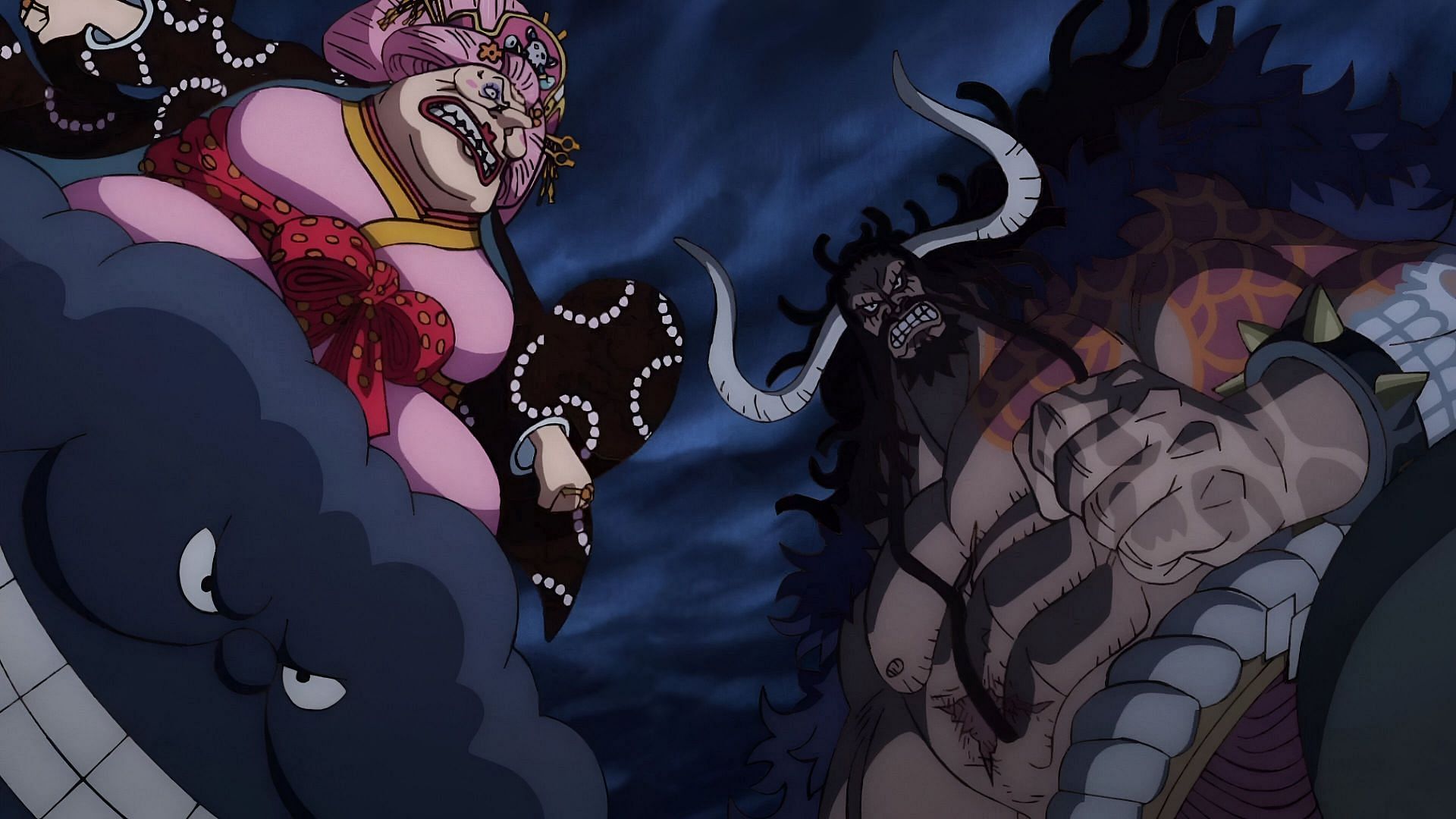 Oda unveils young Kaido and Big Mom in the latest One Piece art (Image via Toei Animation)