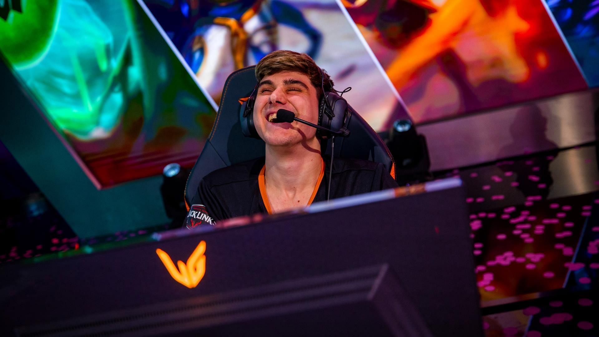 Fnatic&#039;s Iv&aacute;n &quot;Razork&quot; Mart&iacute;n (Image via LEC)