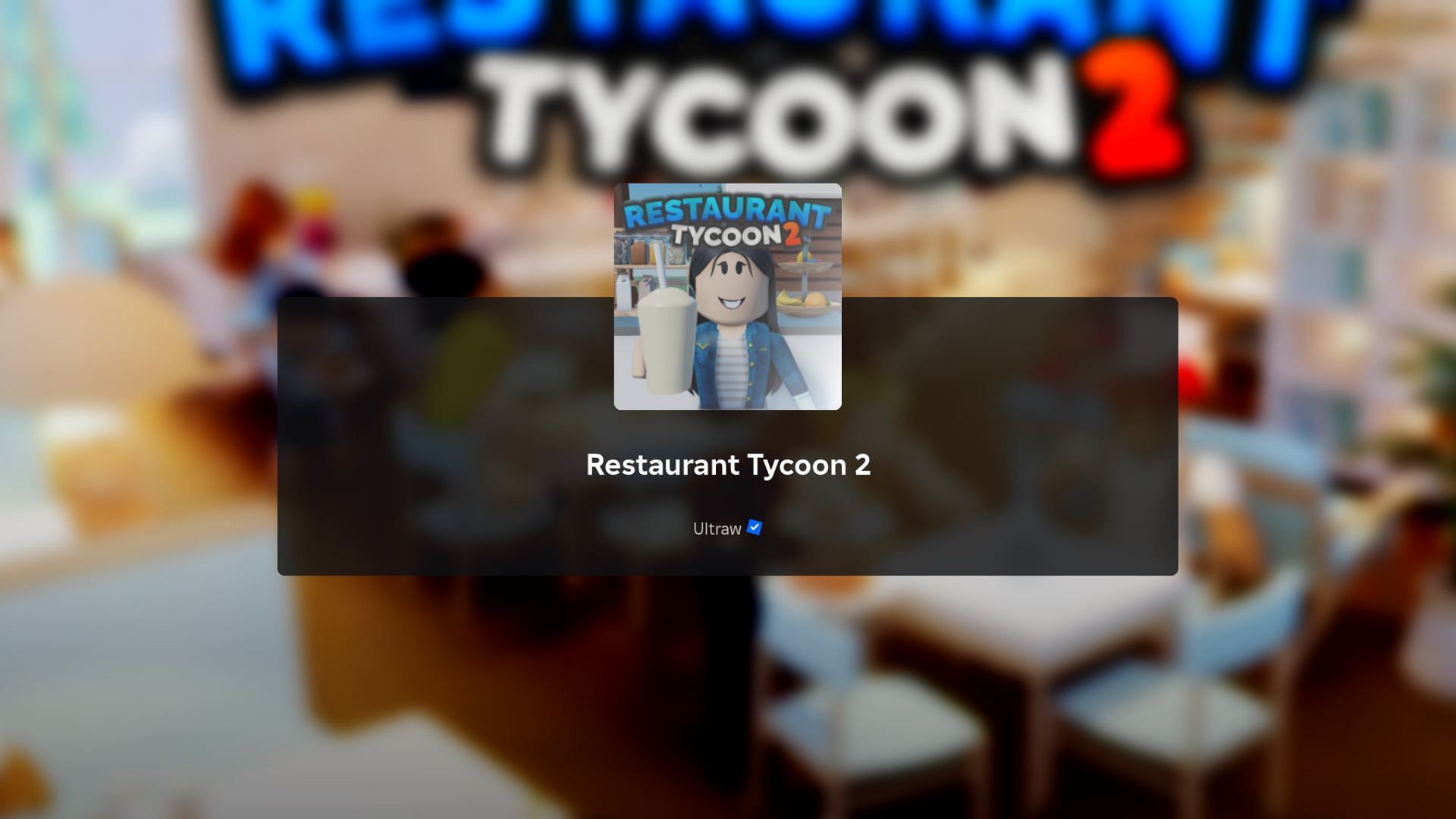 Restaurant Tycoon 2