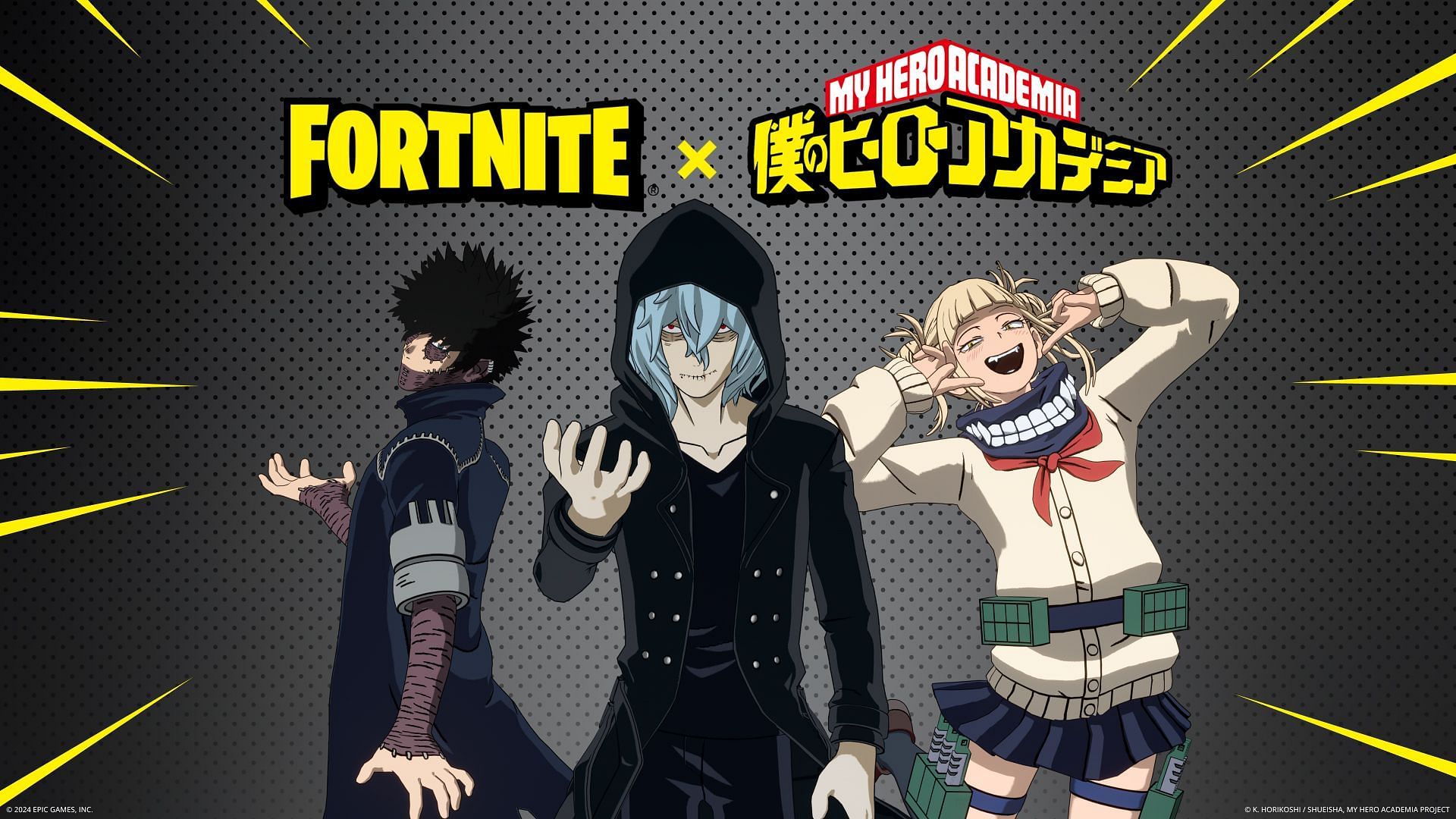 How to get Himiko Toga, Tomura Shigaraki, and Dabi skins in Fortnite