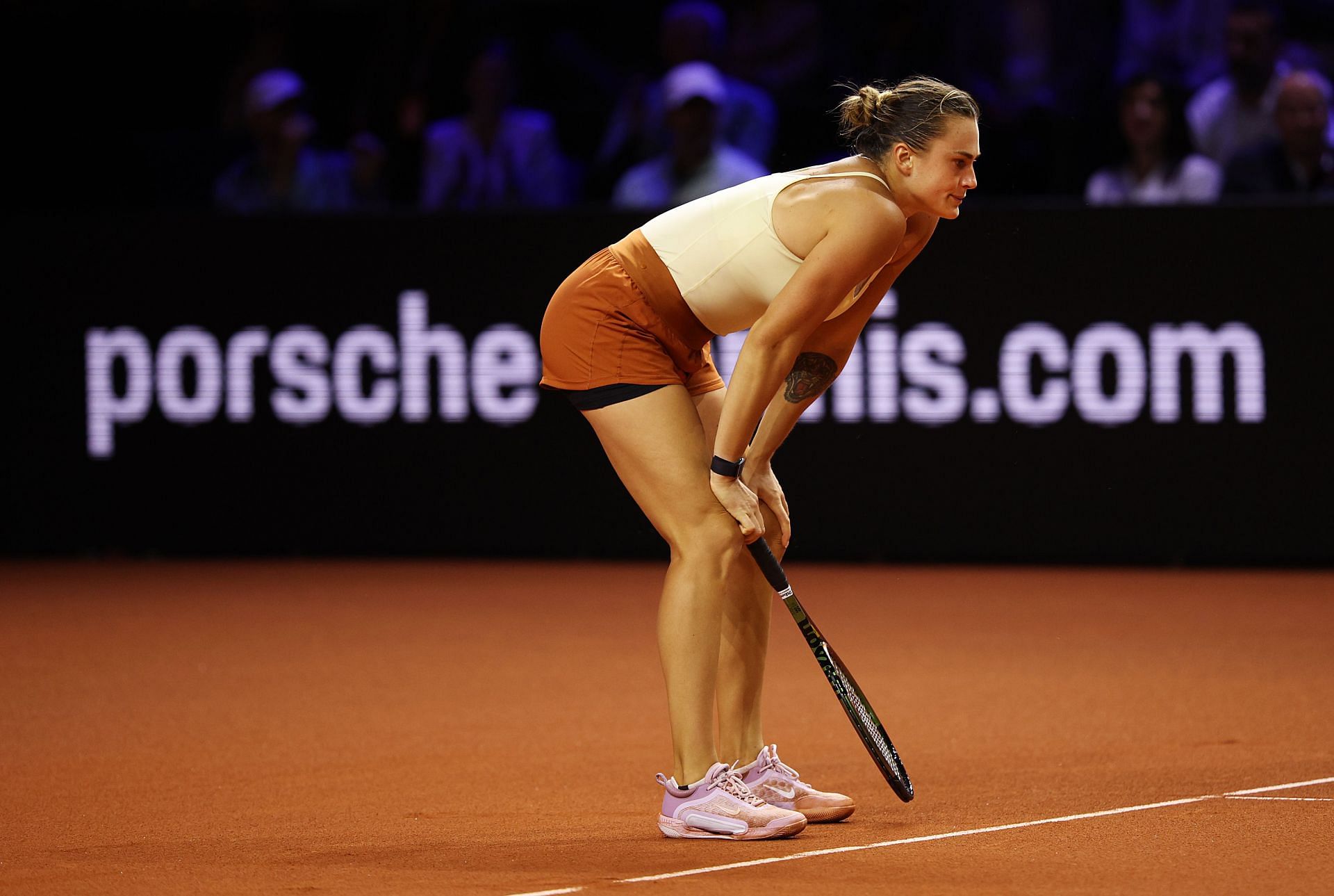 Aryna Sabalenka at the 2023 Porsche Tennis Grand Prix in Stuttgart 2023