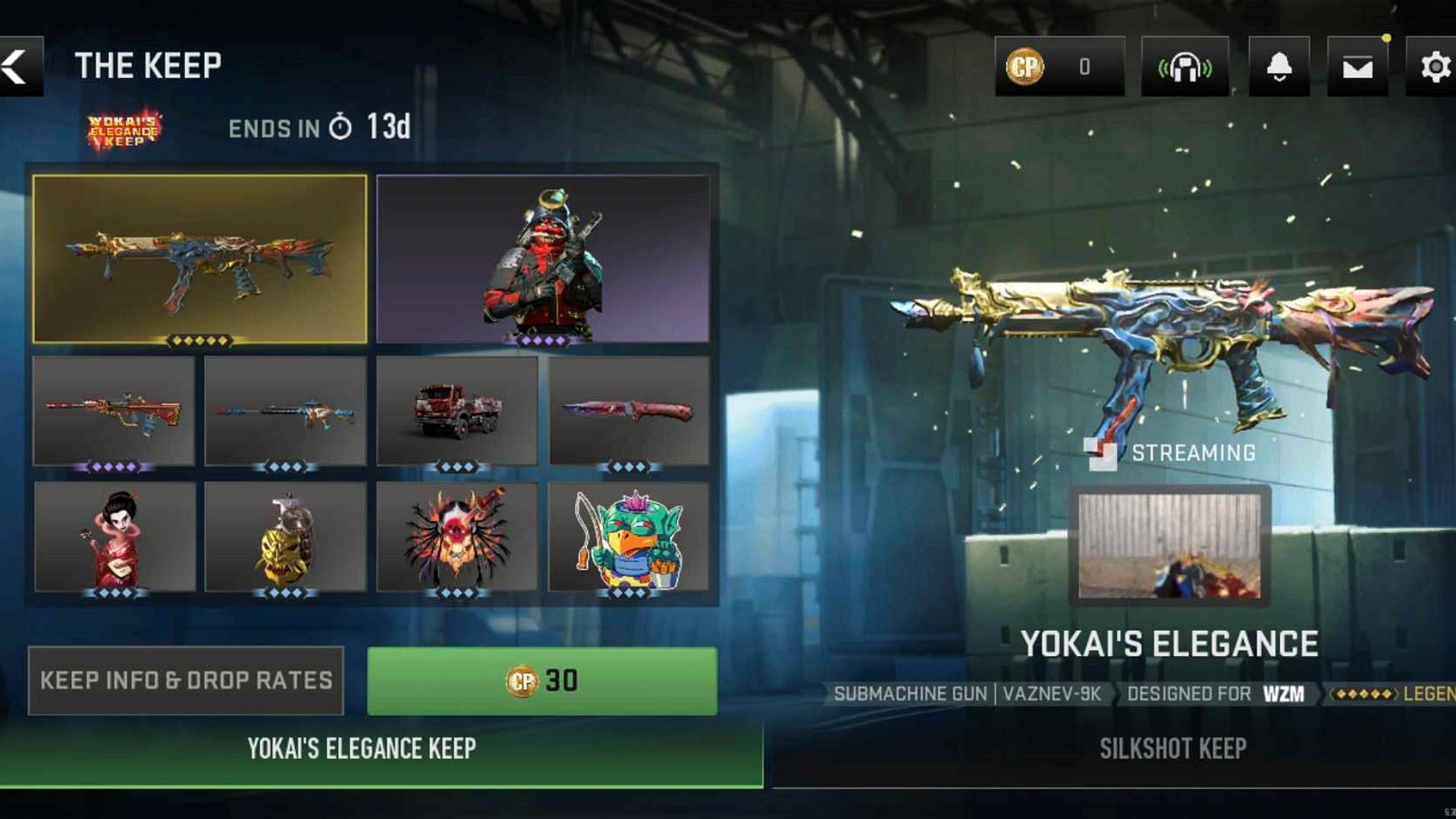 The new Keep in Warzone Mobile (Image via Activision)