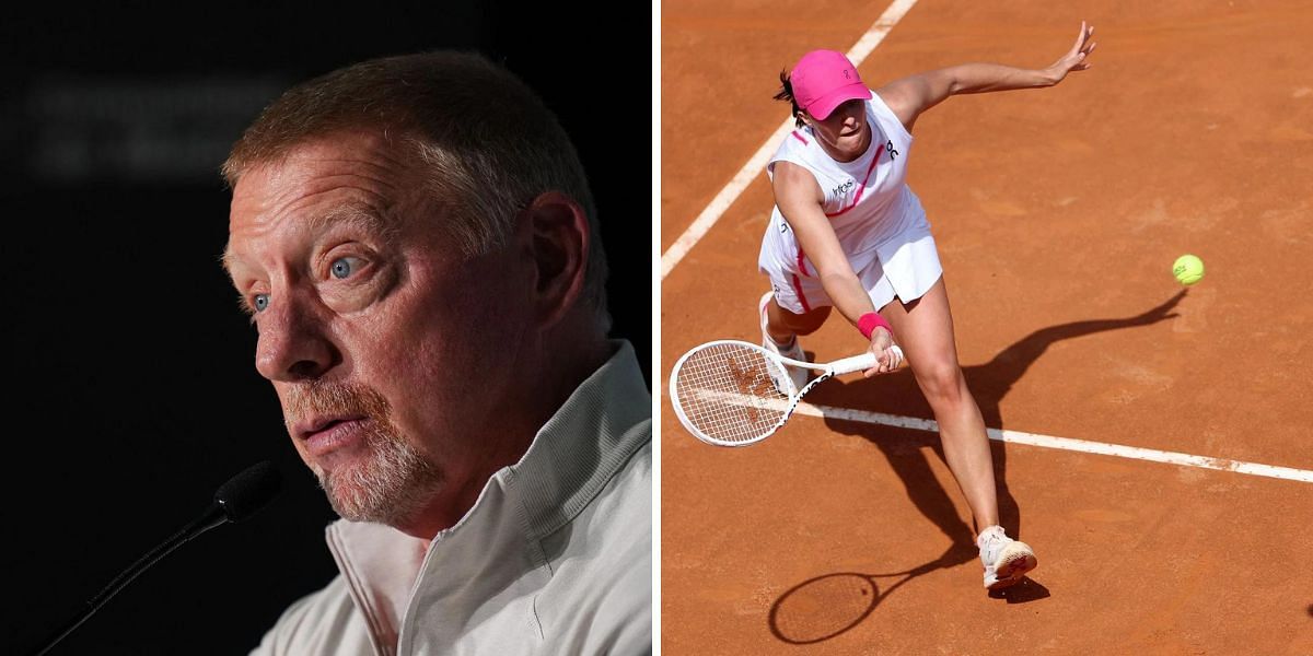 Boris Becker applauds the mentality of Iga Swiatek