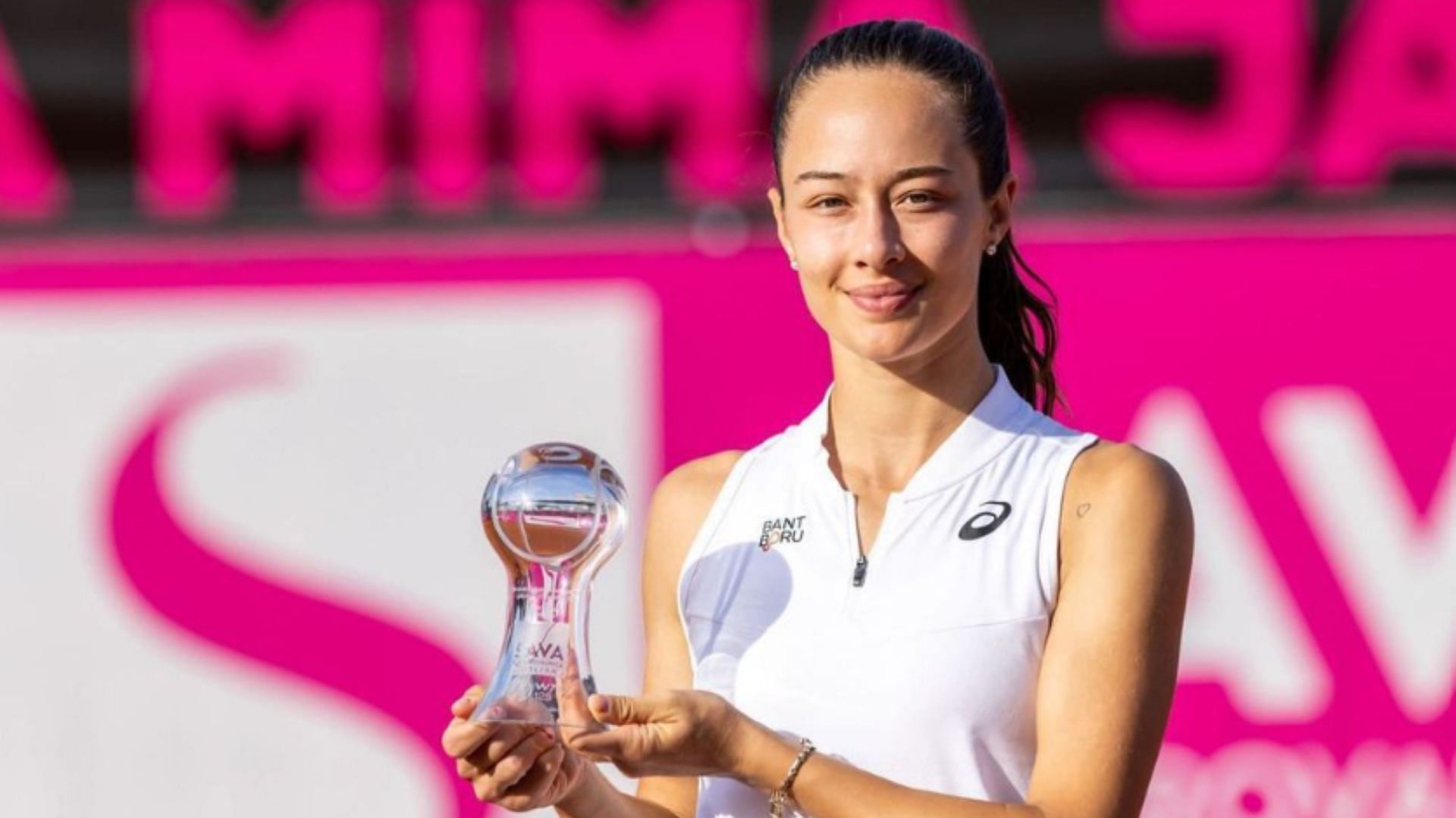 Zeynep Sonmez at the WTA 125 in Zavarovalnica Sava Ljubljana (Picture: Zeynep Sonmez, Instagram)