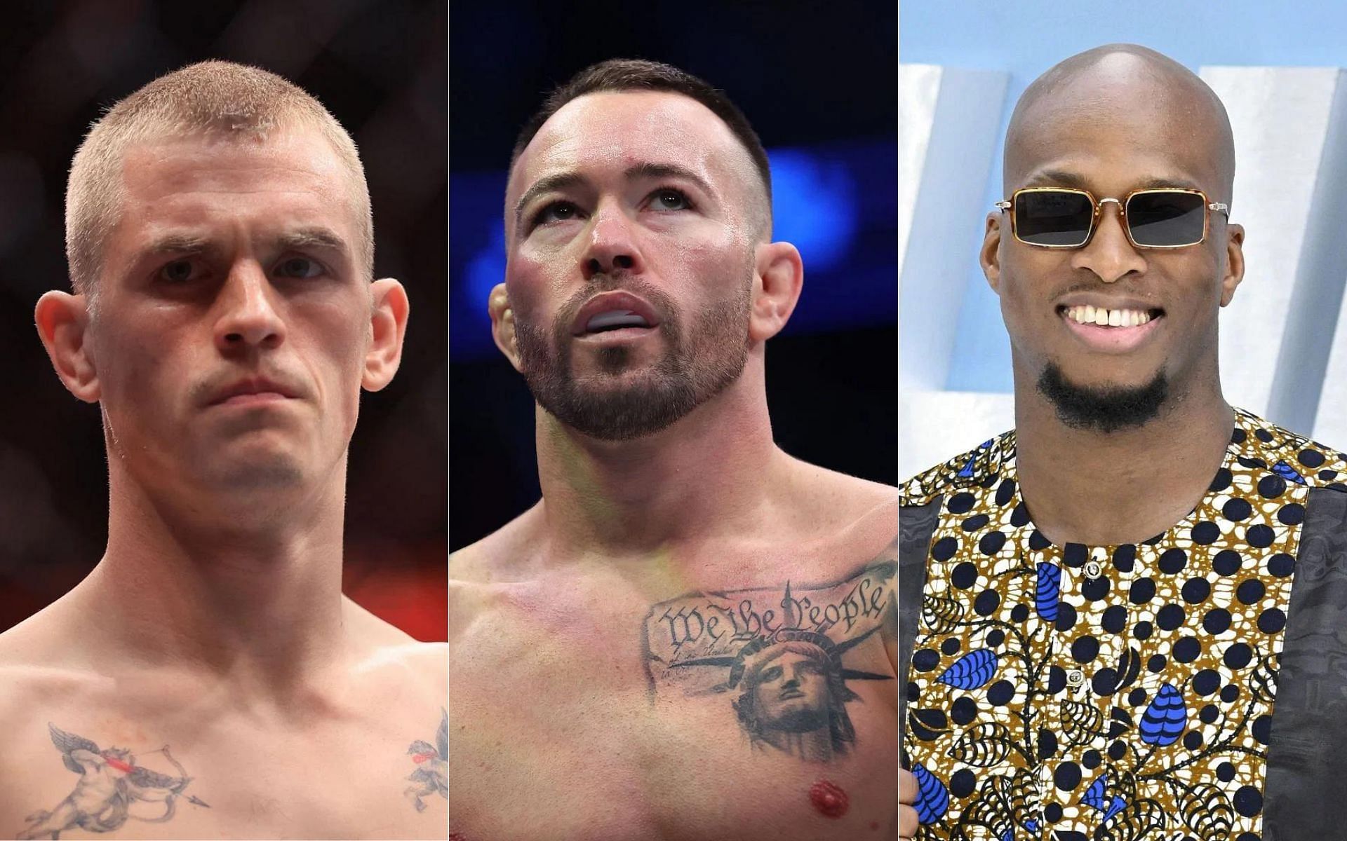 Ian Garry (left) speaks about the possibility of fighting Colby Covington (middle) and Michael Page (right) [Images via Getty]