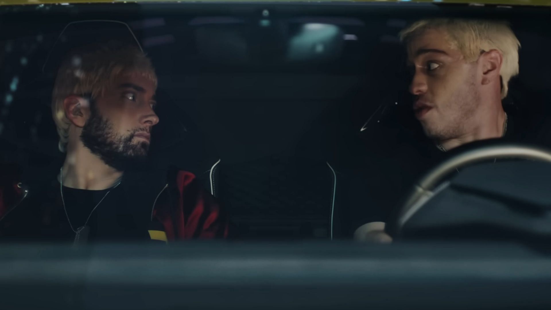 Pete Davidson made a cameo appearance in the music video for Eminem