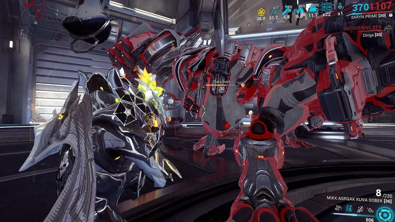 The Razorback is invulnerable by default (Image via Digital Extremes)