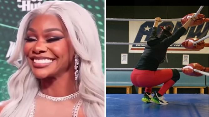Jade Cargill reacts after sharing a wholesome moment with her daughter and 34-year-old WWE star