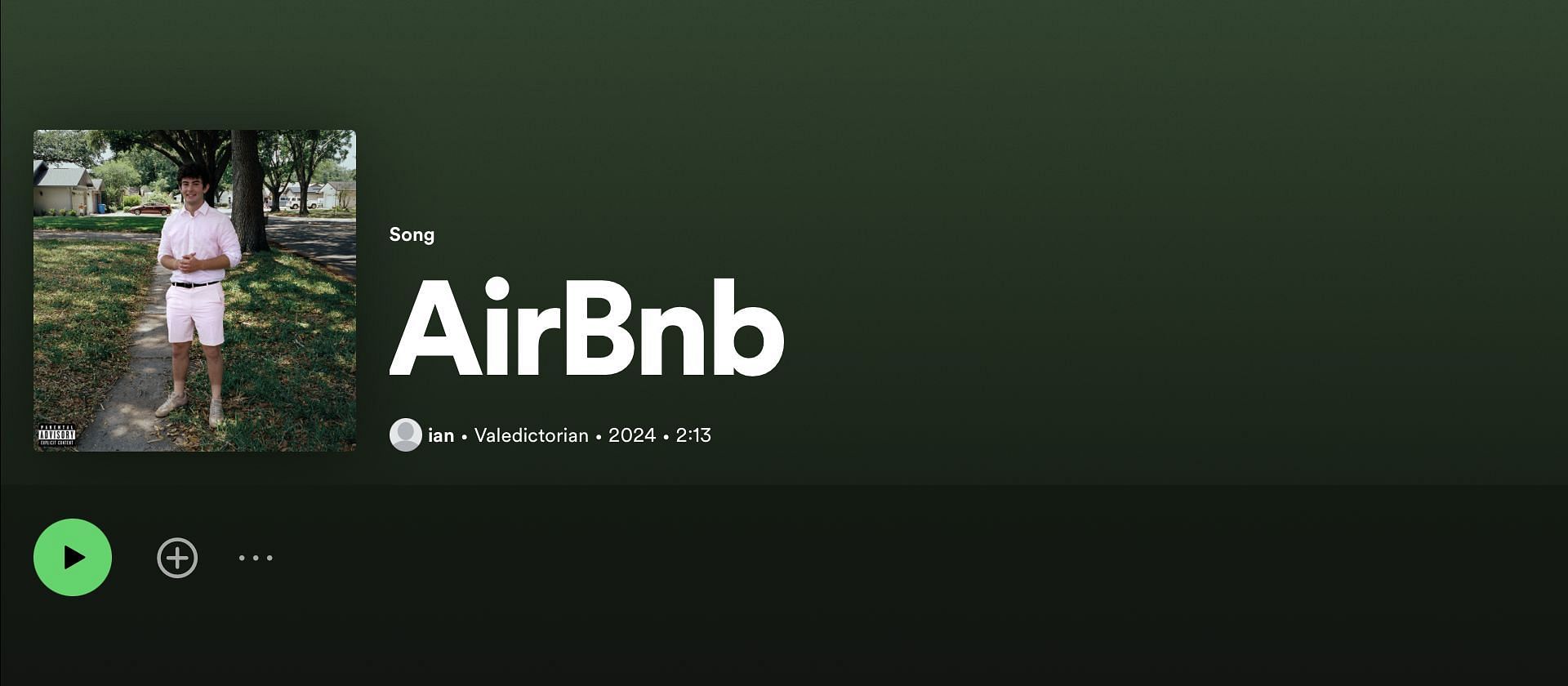 Track 4 on &#039;Valedictorian&#039; (Image via Spotify)