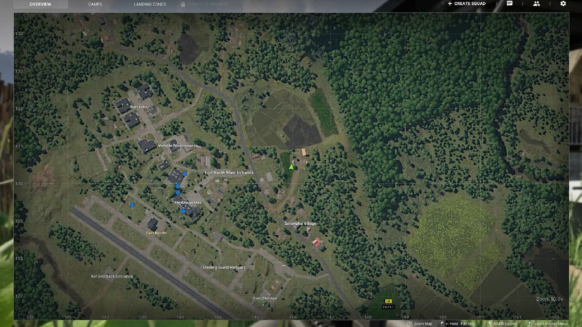 Savanpha village location in Gray Zone Warfare (Image via Madfinger Games)