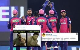 "Rajasthan Royals are just copying Team India's script"- Fans react after RR slump to 4th consecutive loss in IPL 2024 clash vs PBKS in Guwahati