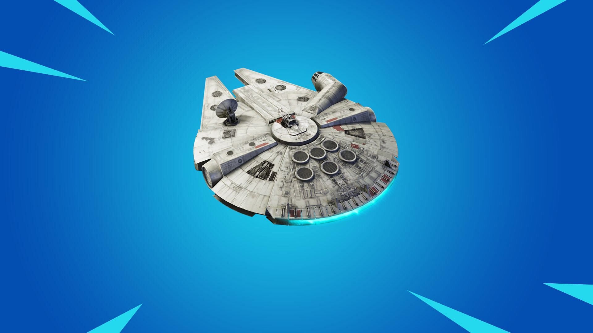 &quot;I forgot how blinding the animation is&quot;: Fortnite community wants Millenium Falcon glider to return to the game