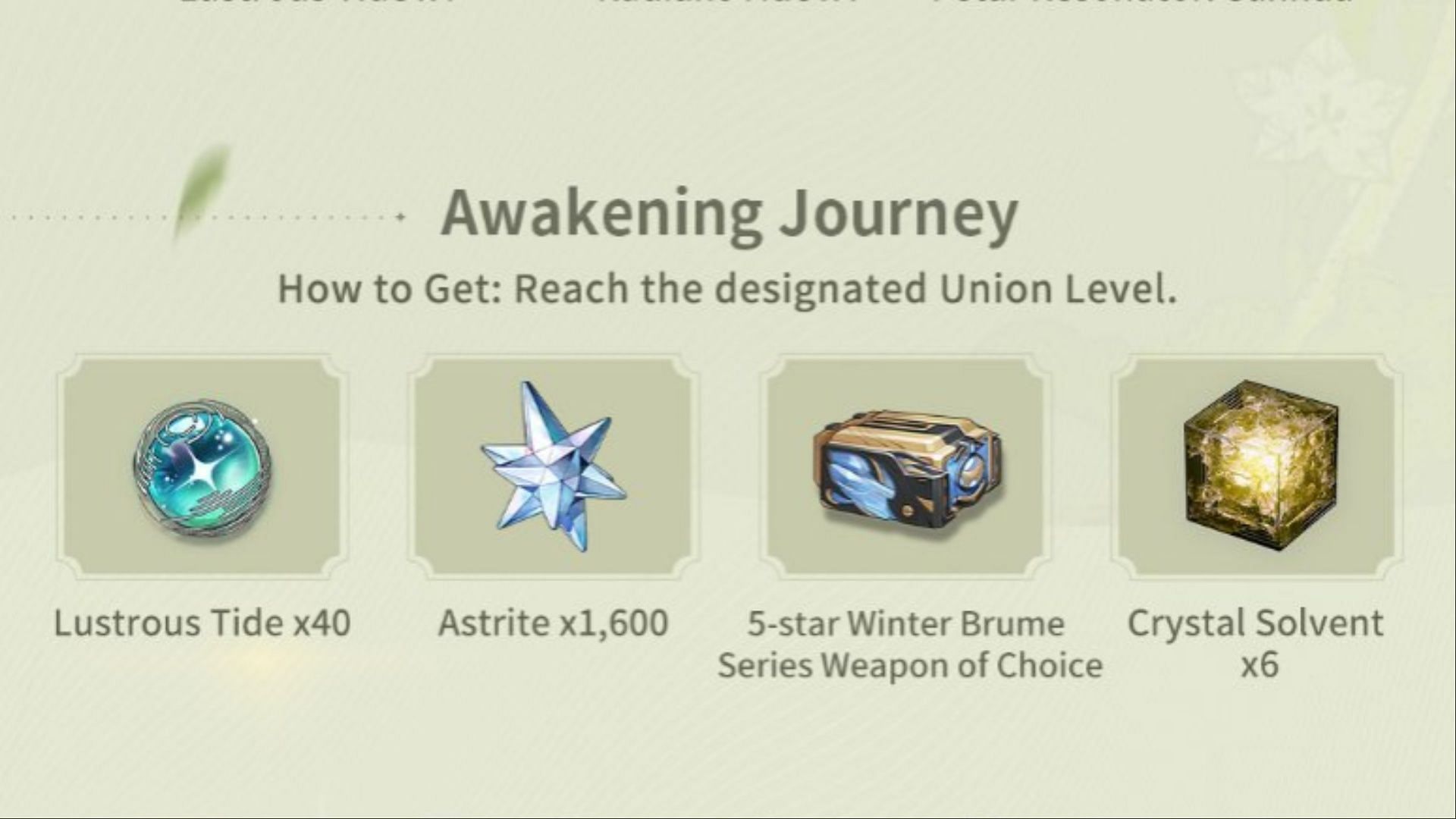 Completing Awakening Journey will be a worthwhile venture (Image via Kuro Games)