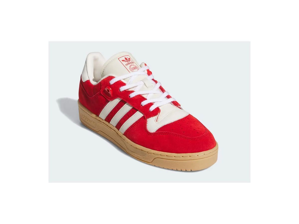 Adidas Rivalry 86 Low &ldquo;Better Scarlet&rdquo; sneakers (Image via Adidas)