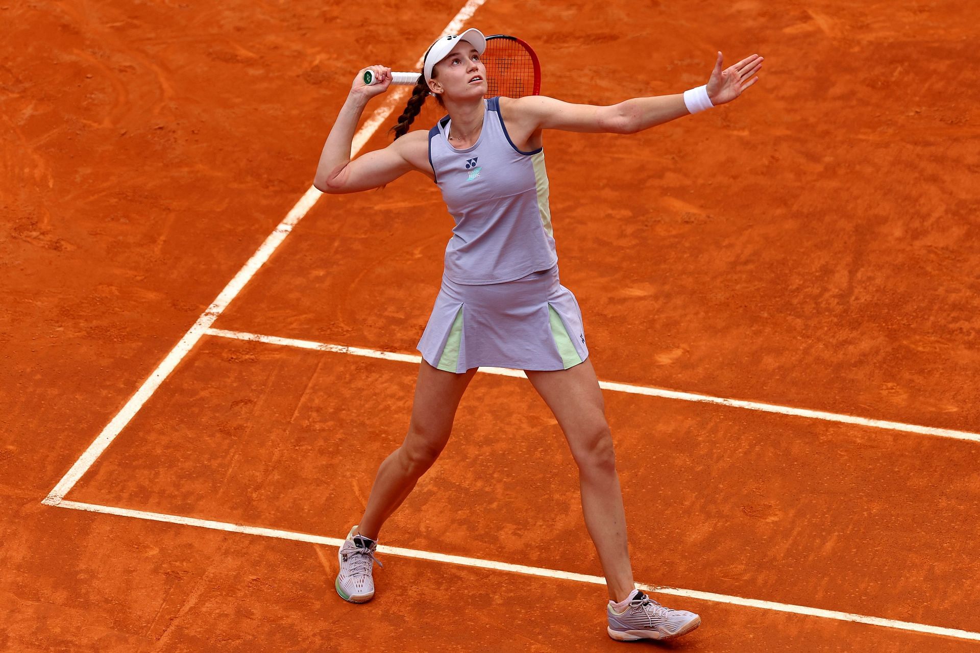 Rybakina at the Mutua Madrid Open - Day Nine