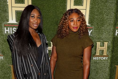 Venus Williams (left) and Serena Williams