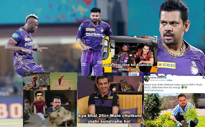 "WC ka, WTC ka, Rohit ka, fans ka, sabka badla lega re tera Iyer"- Top 10 funny memes after 1st innings of SRH vsKKR IPL 2024 final
