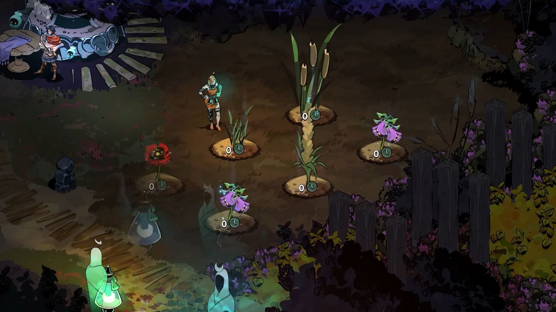 Rare Crops can be very strong if obtained during the start of a run (Image via Supergiant Games)