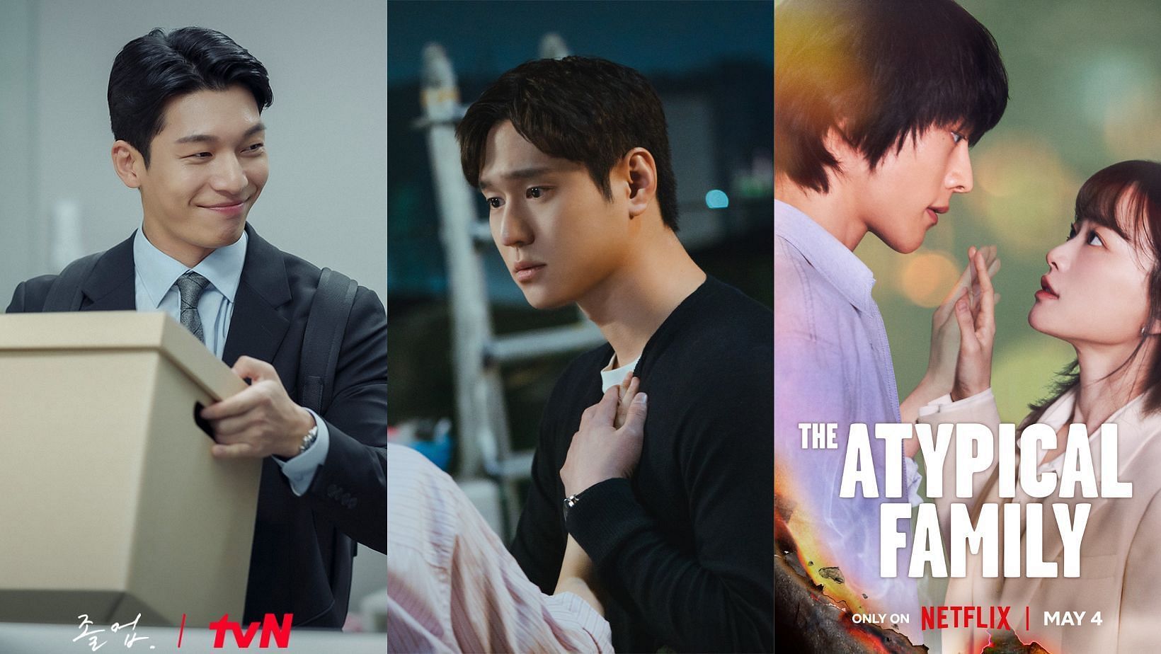 9 latest K-dramas to add to your May 2024 watchlist. (Images via X/@netflixkcontent and @CJnDrama)