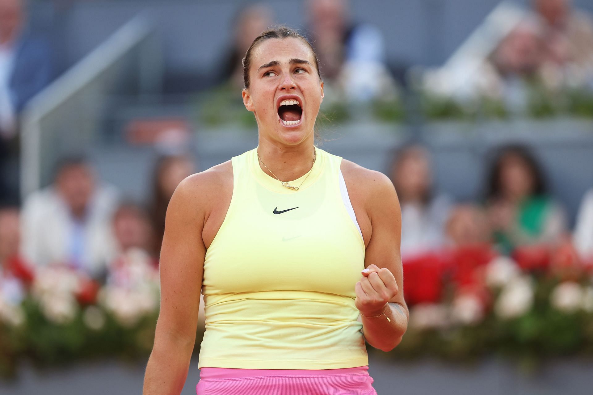 Aryna Sabalenka is the second seed at the 2024 Italian Open.