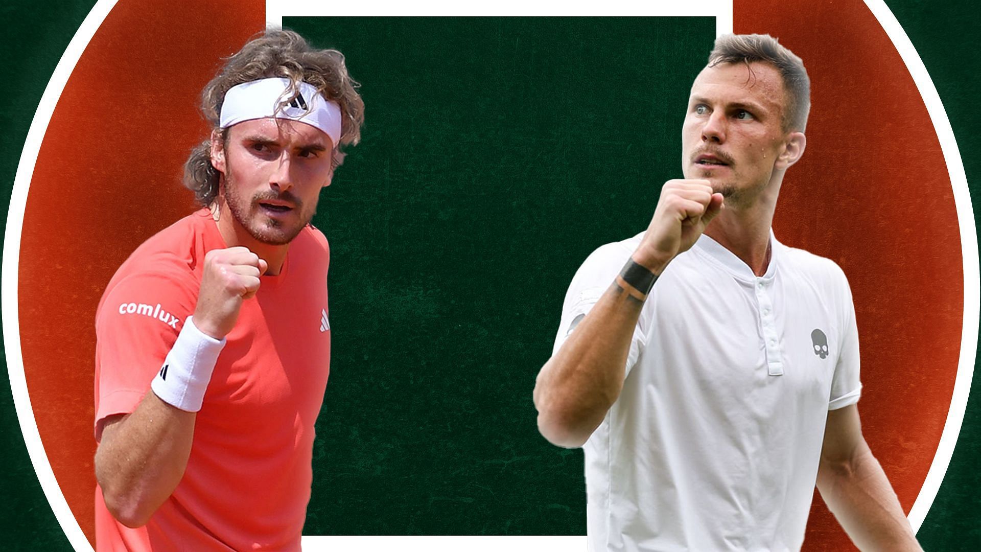Stefanos Tsitsipas vs Marton Fucsovics is one of the first-round matches at the French Open
