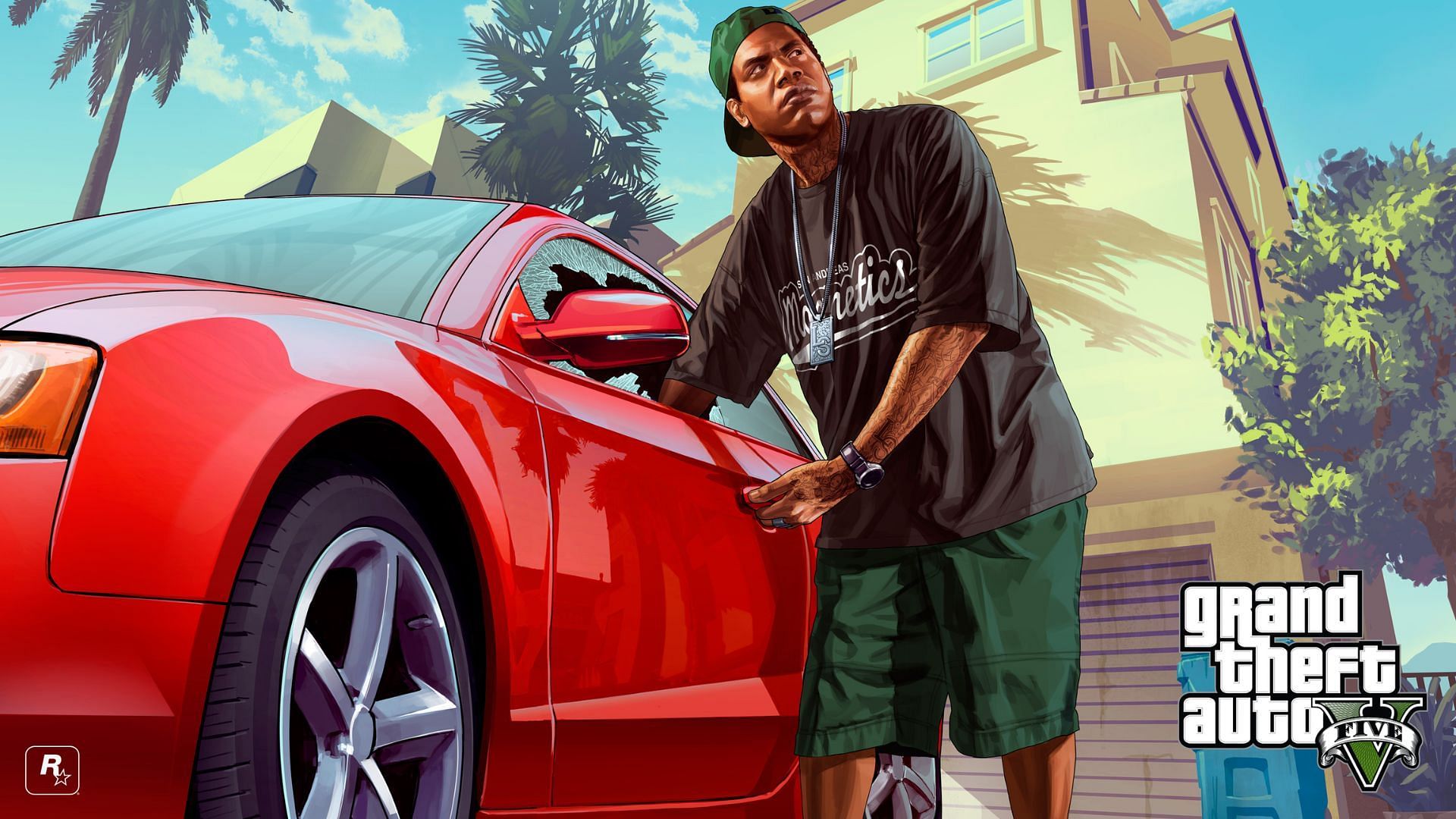 Lamar&#039;s official artwork (Image via Rockstar Games)