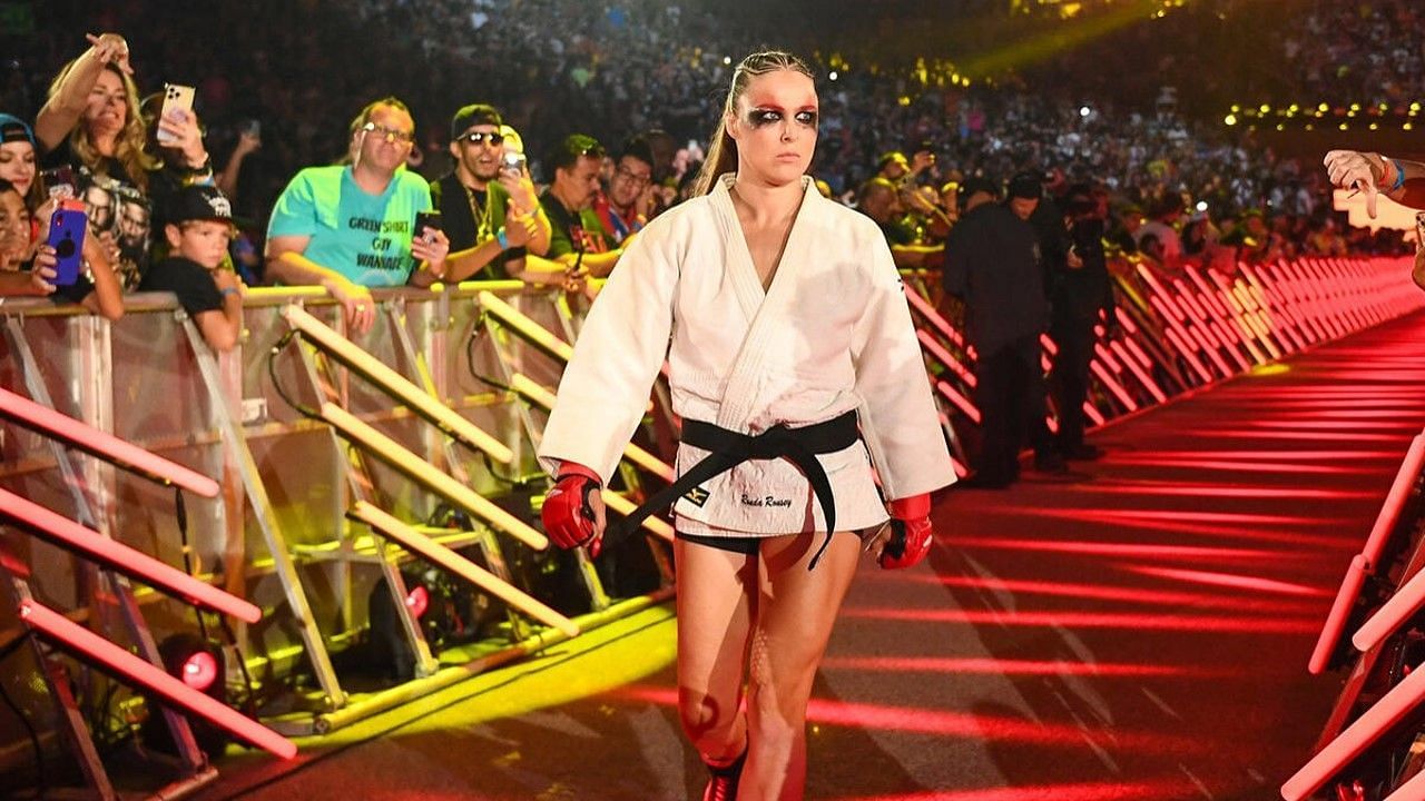 Ronda Rousey is a WrestleMania main eventer