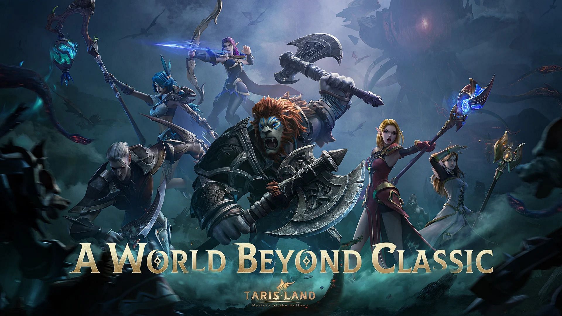 The much hyped MMO is here (Image via Tencent)